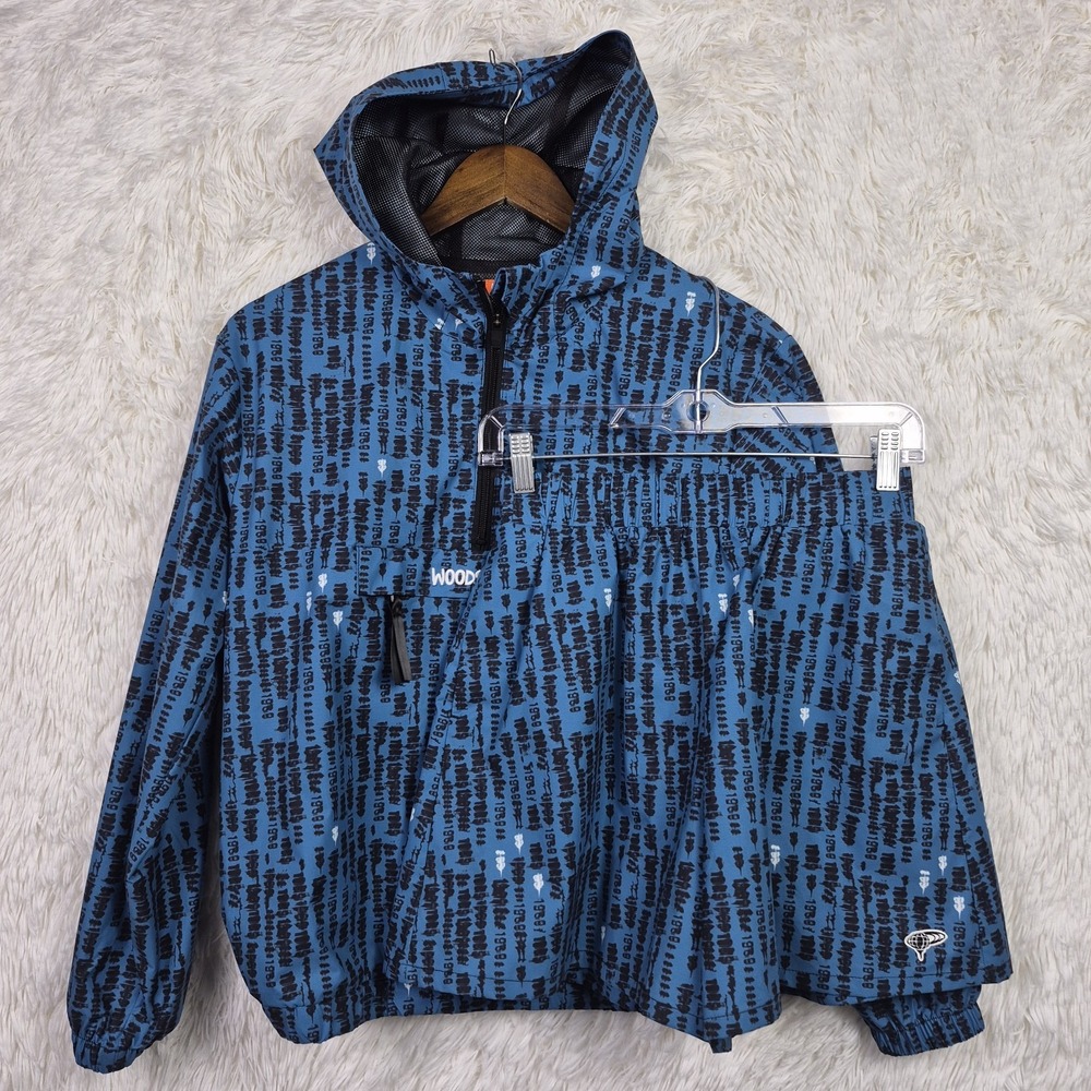 Beams Golf x Woodstock Womens Blue Shorts Tracksuit Sz‎ S/M Athleisure